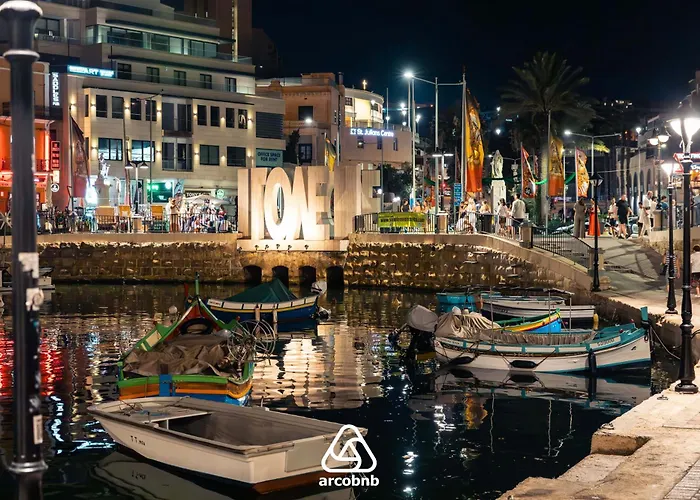 アパート Mercury Tower Exclusive 1br W Rooftop Pool By Arco Collection Saint Julian's