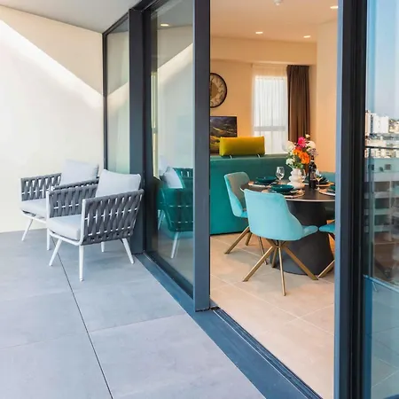 Lejlighed Mercury Tower Exclusive 1br W Rooftop Pool By Arco Collection Saint Julian's